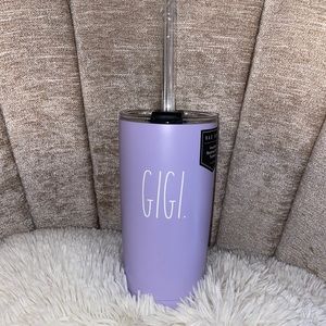 Rae Dunn insulated tumbler purple “Gigi” NEW